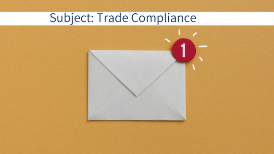 Trade Compliance Communication
